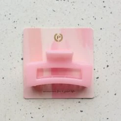 Patina Stores Square Pink Hair Clip