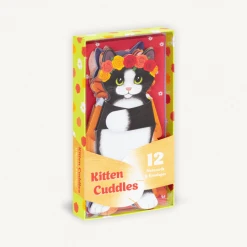 Patina Stores Kitten Cuddle Blank Boxed Cards