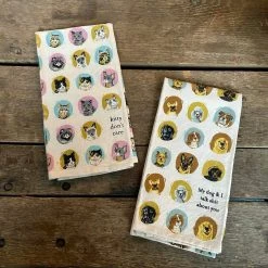 Patina Stores Dog & Cat Tea Towels