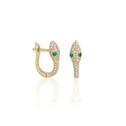 Patina Stores Viper Hoop Earrings Jewelry