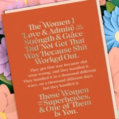 Patina Stores The Women I Love & Admire Card Congrats & Grad Cards