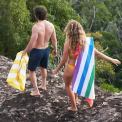 Patina Stores Rainbow Skies XL Quick Dry Beach Towel