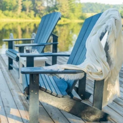 Patina Stores Outdoor Fun Grey Classic Adirondack Chair