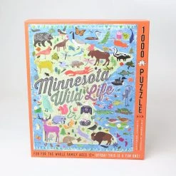 Patina Stores Games & Puzzles Minnesota Wildlife Puzzle