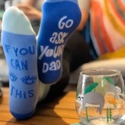 Patina Stores Ask Your Dad Women's Crew Sock Gifts For Her