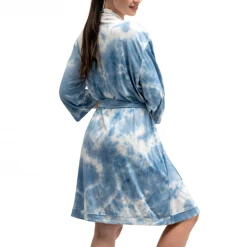 Patina Stores Blue Tie-Dye Robe Gifts For Her
