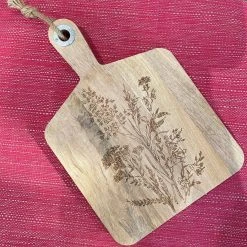 Patina Stores Entertaining Floral Serving Board