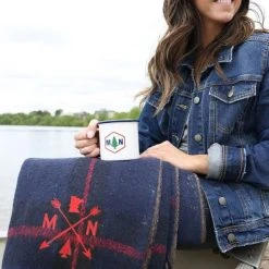 Patina Stores MN Double Sided Picnic Blanket Blankets & Pillows