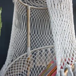 Patina Stores Cotton Ring Chair W/ Canopy