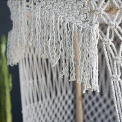 Patina Stores Cotton Ring Chair W/ Canopy