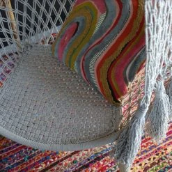 Patina Stores Cotton Ring Chair W/ Canopy