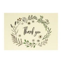 Patina Stores Botanicals Thank You Boxed Cards