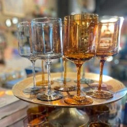 Patina Stores Entertaining Colorful Wine Glasses
