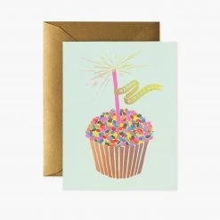 Patina Stores Cupcake Birthday Card Cards & Wrap