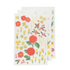 Patina Stores Floursacks Flower Of The Month Set Of 3