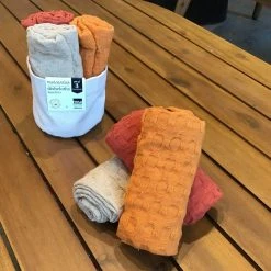 Patina Stores Rust Dishcloth Set Of 3