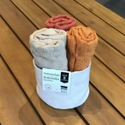 Patina Stores Rust Dishcloth Set Of 3