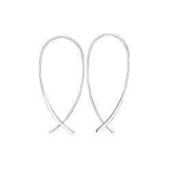 Patina Stores Silver Loop Threader Earring Jewelry