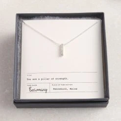Patina Stores Graduation Gifts Pillar Of Strength Necklace