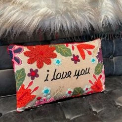 Patina Stores Blankets & Pillows I Love You Pillow
