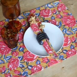Patina Stores Floral Napkins And Placemats Kitchen