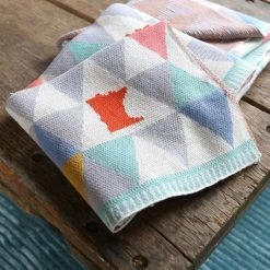 Patina Stores Geo Multicolor MN Baby Blanket