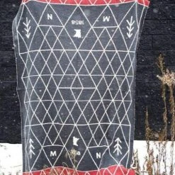 Patina Stores Red MN 1858 Blanket Home Goods