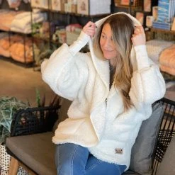 Patina Stores Gifts For Her White Cozy Wrap