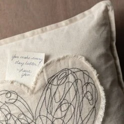 Patina Stores Love Notes Pillow Home Goods 5 Patina Stores Love Notes Pillow Home Goods