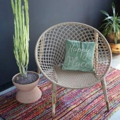 Patina Stores Cotton Ring Chair Home Goods