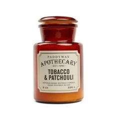 Patina Stores 8 Oz Tobacco & Patchouli Candle