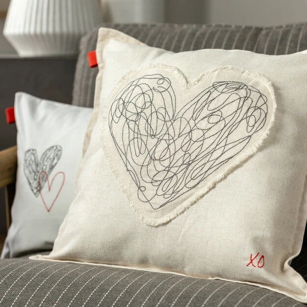 Patina Stores Love Notes Pillow Home Goods 1 Patina Stores Love Notes Pillow Home Goods