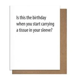 Patina Stores Tissue Sleeve Birthday Card Cards & Wrap