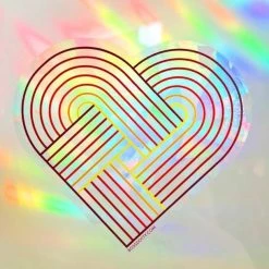 Patina Stores Graduation Gifts Heart Suncatcher