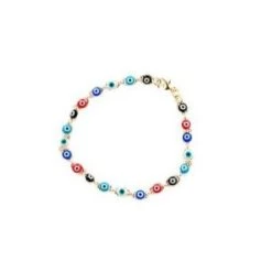 Patina Stores Bracelets & Rings Multicolored Evil Eye Bracelet