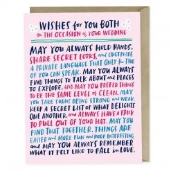 Patina Stores Wedding Wishes Wedding Card